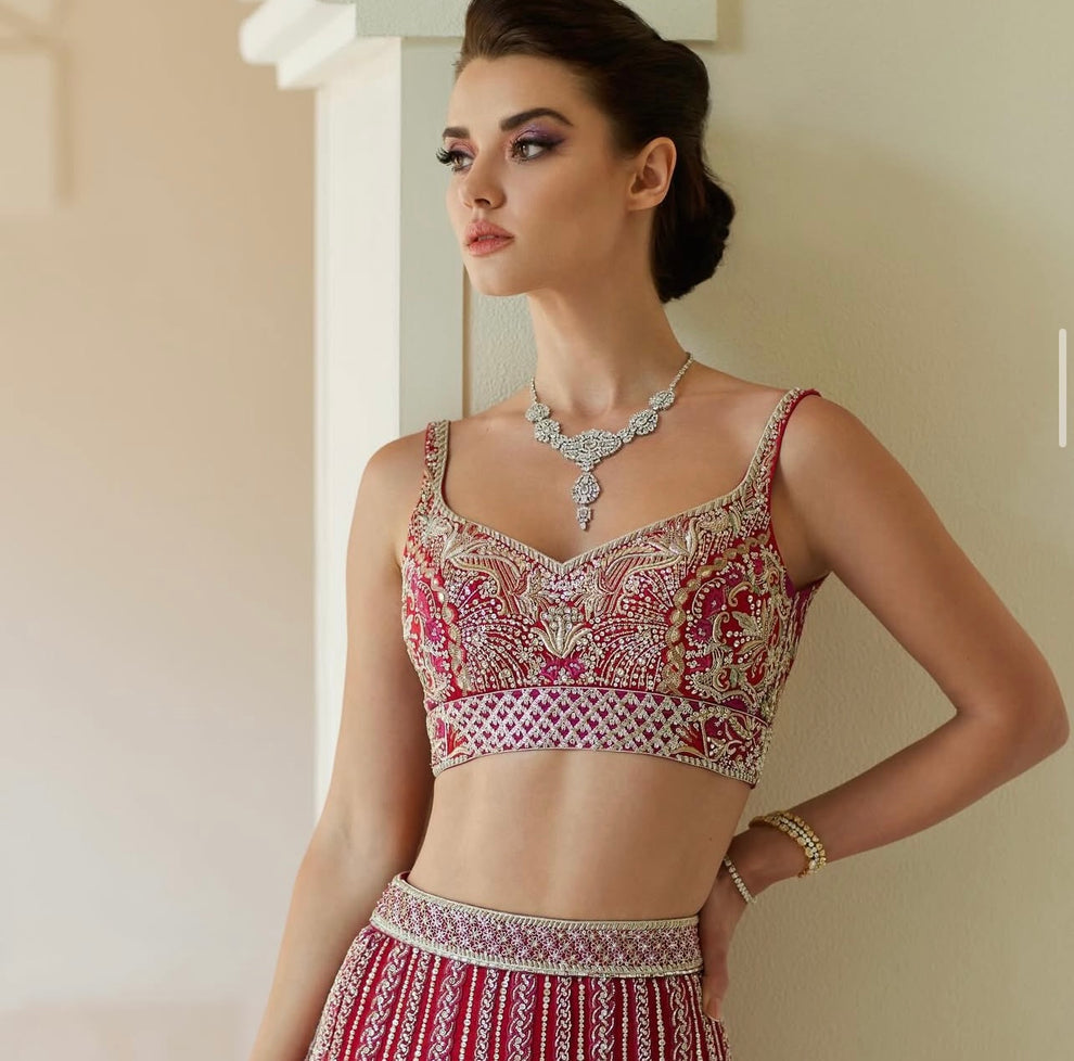 Faraz Manan - Red Bridal Couture Ayla's Atelier